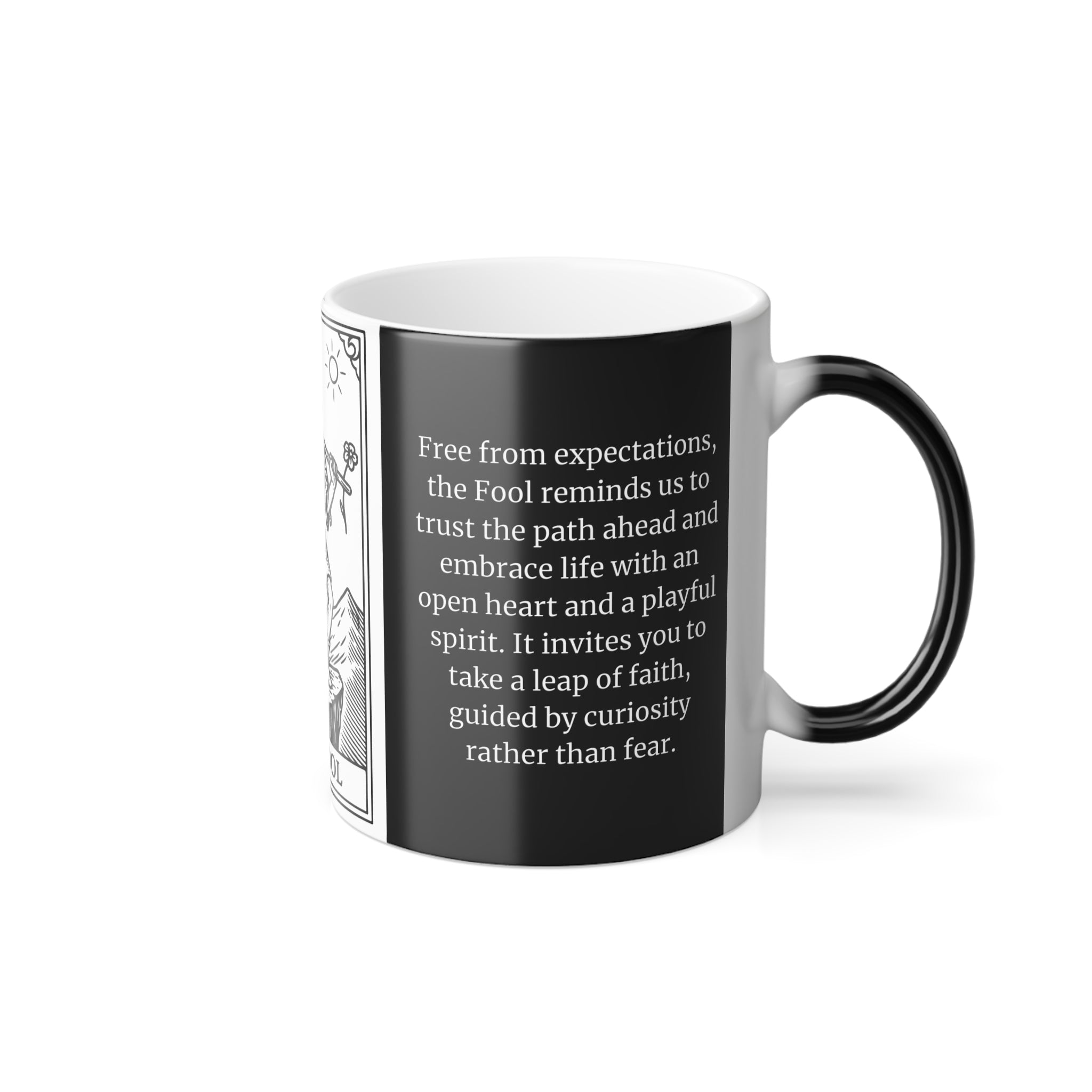 Tarot The Fool Color Morphing Mug - 11oz
